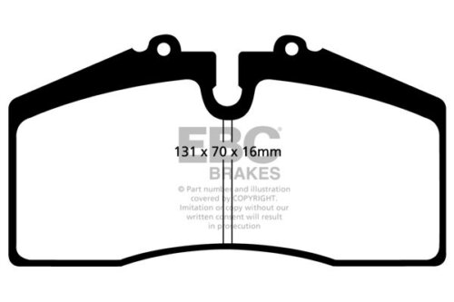 EBC Yellowstuff front brake pads for Audi Cabriolet