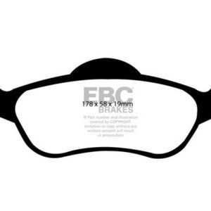 EBC Yellowstuff front brake pads for Ford Focus