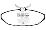 EBC Yellowstuff rear brake pads for Jaguar S-Type