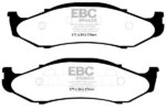 EBC Yellowstuff front brake pads for Jeep Cherokee, Jeep Wrangler
