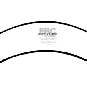 EBC Yellowstuff prednje kočione pločice za Chevrolet Avalanche, Hummer H2