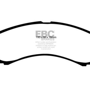 EBC Yellowstuff prednje kočione pločice za Ford Excursion