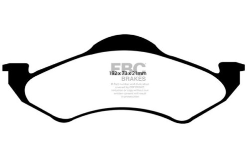 EBC Yellowstuff front brake pads for Dodge Durango
