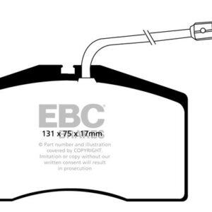 EBC Yellowstuff prednje kočione pločice za Audi A8