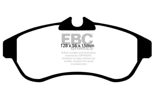 EBC Yellowstuff front brake pads for Citroën C2, Citroën C3 Picasso