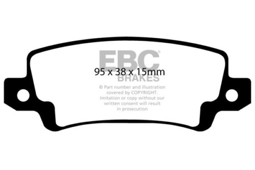 EBC Yellowstuff rear brake pads for Toyota Will