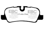 EBC Yellowstuff rear brake pads for Land Rover Discovery, Land Rover Range Rover