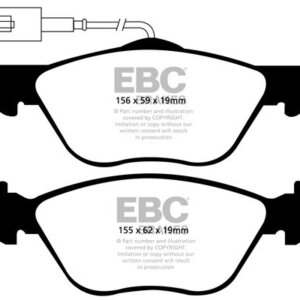 EBC Yellowstuff prednje kočione pločice za Alfa Romeo 156, Alfa Romeo Spider