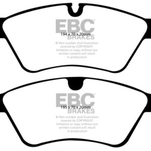 EBC Yellowstuff prednje kočione pločice za Mercedes-Benz E-Class, Mercedes-Benz GL