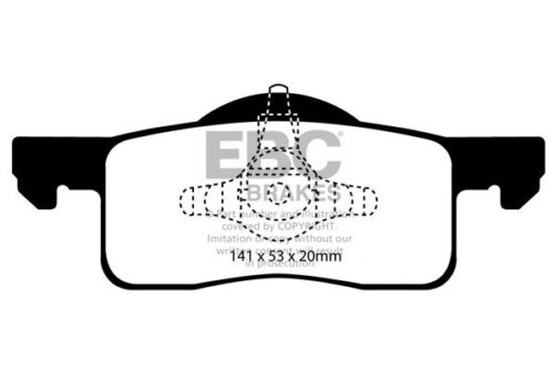 EBC Yellowstuff stražnje kočione pločice za Ford Expedition, Lincoln Navigator