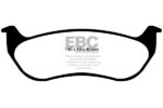 EBC Yellowstuff rear brake pads for Jeep Cherokee, Jeep Wrangler