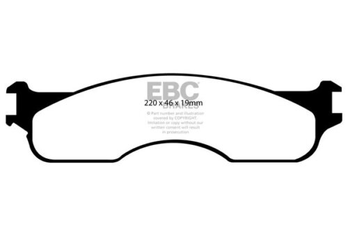 EBC Yellowstuff front brake pads for Dodge RAM