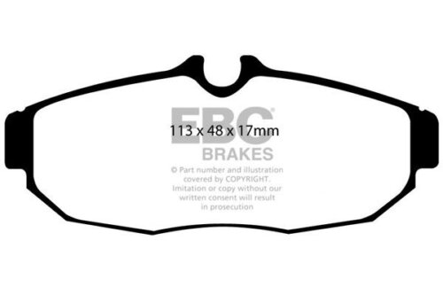 EBC Yellowstuff rear brake pads for Ford GT