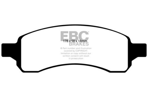 EBC Yellowstuff prednje kočione pločice za Chevrolet Trailblazer