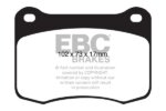 EBC Yellowstuff rear brake pads for Lexus IS