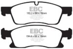 EBC Yellowstuff front brake pads for Jeep Grand Cherokee, Mercedes-Benz GLE Coupe