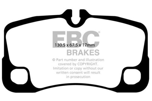 EBC Yellowstuff rear brake pads for Porsche 911