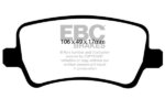EBC Yellowstuff rear brake pads for Land Rover Freelander, Land Rover Range Rover Evoque