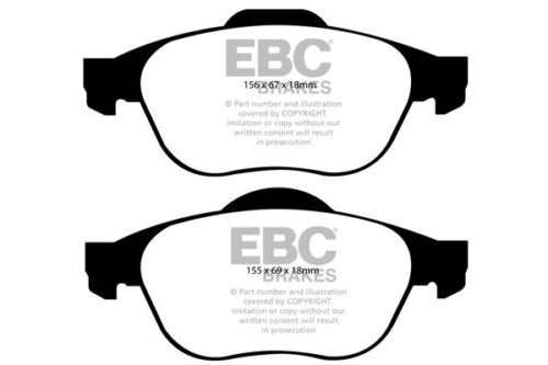EBC Yellowstuff front brake pads for Renault Clio