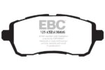 EBC Yellowstuff front brake pads for Ford Fiesta