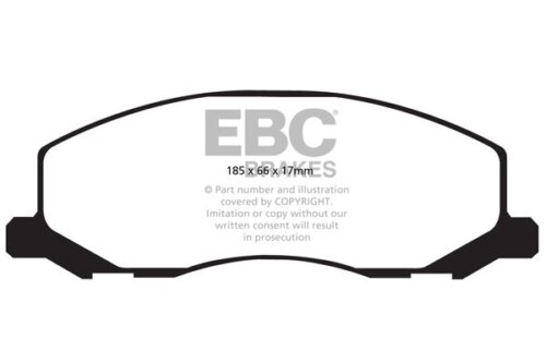 EBC Yellowstuff front brake pads for Opel Insignia