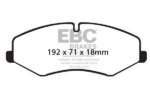 EBC Yellowstuff front brake pads for Land Rover Discovery, Land Rover Range Rover
