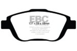 EBC Yellowstuff front brake pads for Peugeot 2008, Opel Mokka