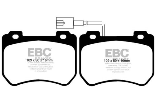 EBC Yellowstuff front brake pads for Alfa Romeo 159, Alfa Romeo Spider
