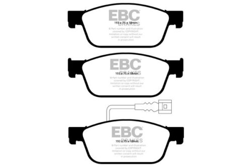 EBC Yellowstuff front brake pads for VW Transporter