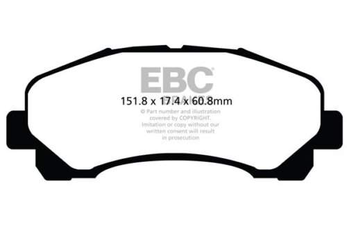 EBC Yellowstuff prednje kočione pločice za Isuzu D-Max