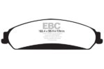 EBC Yellowstuff front brake pads for Chrysler 300C, Dodge Challenger