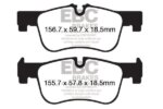 EBC Yellowstuff front brake pads for BMW 1, BMW M2
