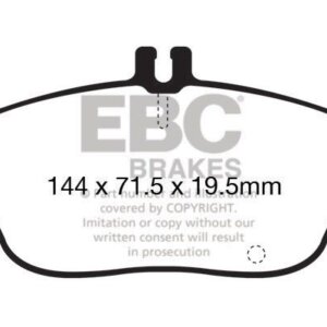 EBC Yellowstuff front brake pads for Infiniti Q30, Mercedes-Benz B-Class