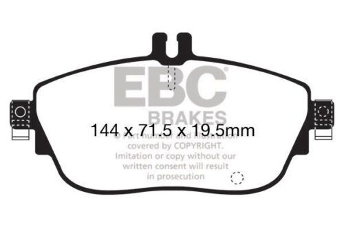 EBC Yellowstuff front brake pads for Infiniti Q30, Mercedes-Benz B-Class