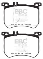 EBC Yellowstuff front brake pads for Mercedes-Benz S-Class, Mercedes-Benz SL