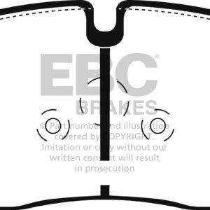 EBC Yellowstuff prednje kočione pločice za Land Rover Range Rover Velar