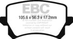 EBC Yellowstuff rear brake pads for Audi RSQ3