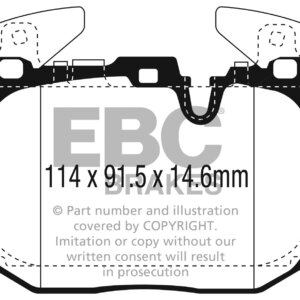 EBC Yellowstuff front brake pads for BMW i8