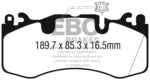EBC Yellowstuff front brake pads for Maserati Levante