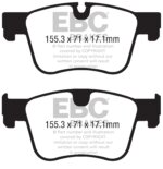 EBC Yellowstuff front brake pads for Peugeot 3008, Peugeot 5008