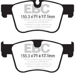 EBC Yellowstuff front brake pads for Peugeot 3008, Peugeot 5008
