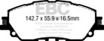 EBC Yellowstuff front brake pads for Suzuki Across