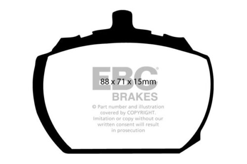 EBC Yellowstuff front brake pads for Ginetta G21