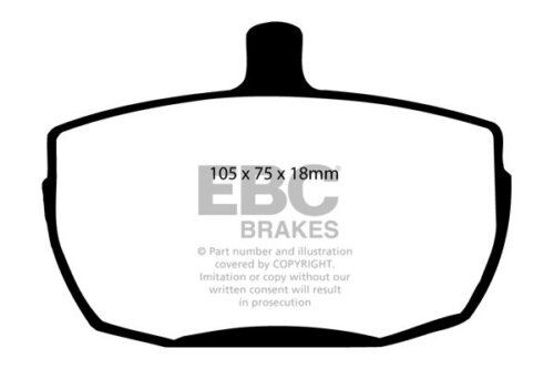 EBC Yellowstuff front brake pads for Lamborghini LM002