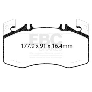 EBC Yellowstuff front brake pads for Mercedes-Benz CLA, Mercedes-Benz CLA-Class