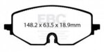 EBC Yellowstuff front brake pads for SEAT Leon, Seat Leon