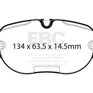 EBC Yellowstuff front brake pads for VW ID.3