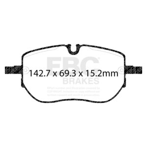 EBC Yellowstuff front brake pads for VW ID.4, VW ID.5