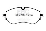 EBC Yellowstuff front brake pads for VW ID.4, VW ID.5
