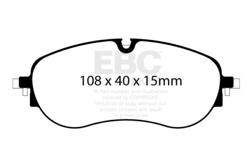EBC Yellowstuff front brake pads for VW ID.4, VW ID.5